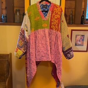 KANTHA OOAK Reversible Cotton Tunic